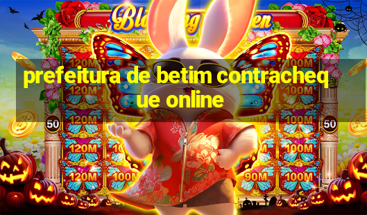 prefeitura de betim contracheque online