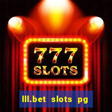 lll.bet slots pg online games