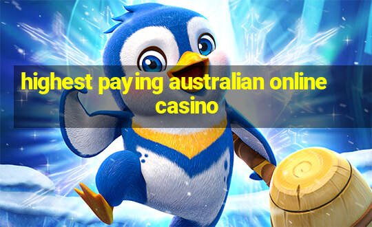 highest paying australian online casino