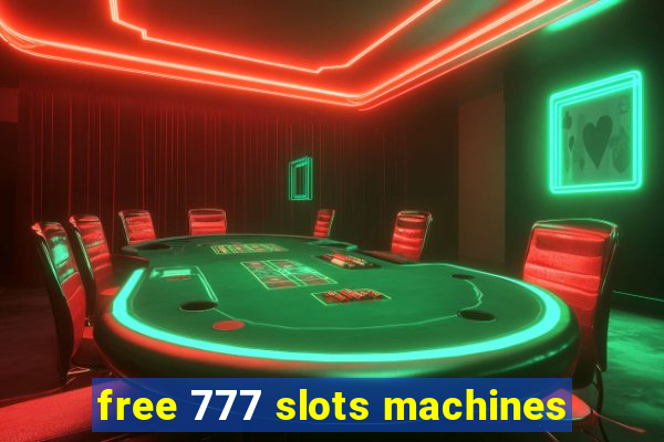 free 777 slots machines