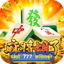 slot 777 winner como sacar