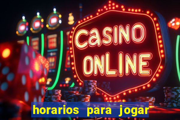 horarios para jogar fortune ox