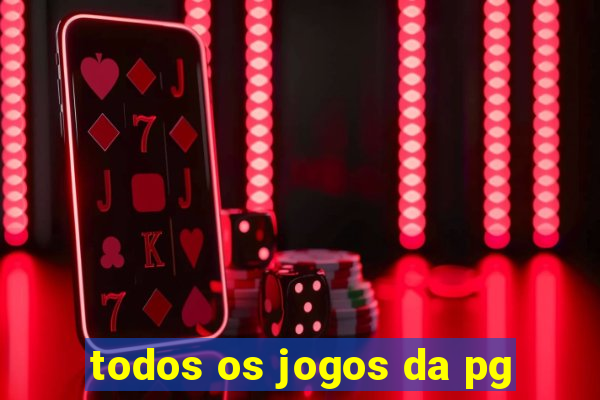 todos os jogos da pg