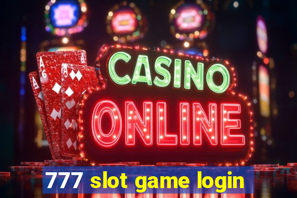 777 slot game login