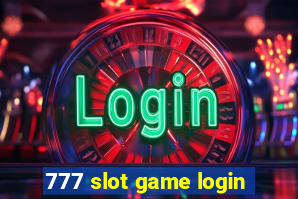 777 slot game login