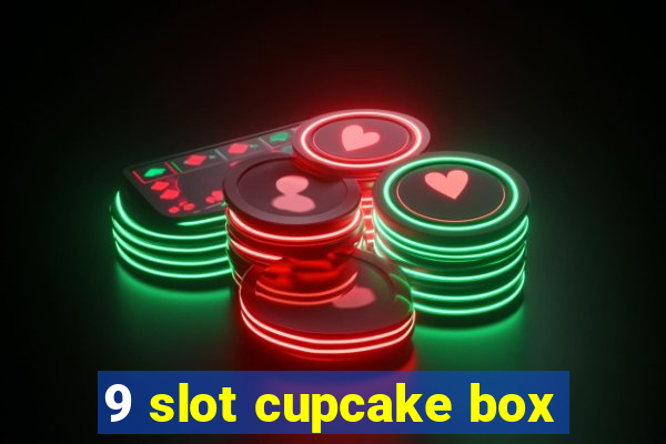 9 slot cupcake box