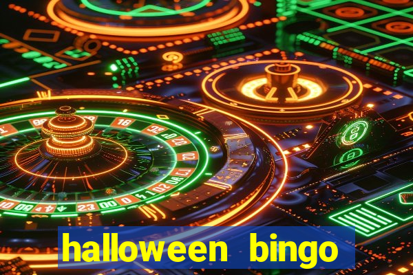 halloween bingo card generator