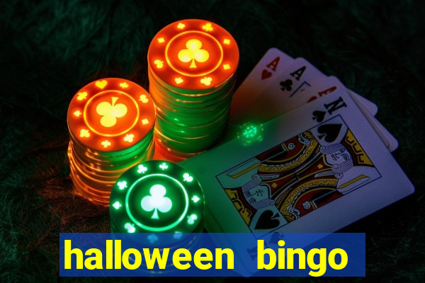 halloween bingo card generator