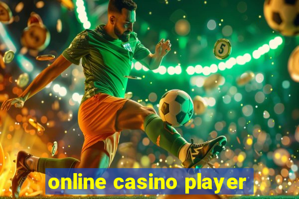 online casino player