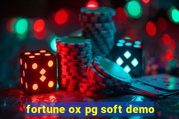 fortune ox pg soft demo