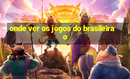 onde ver os jogos do brasileirao