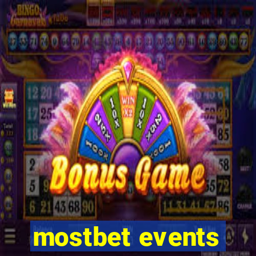 mostbet events