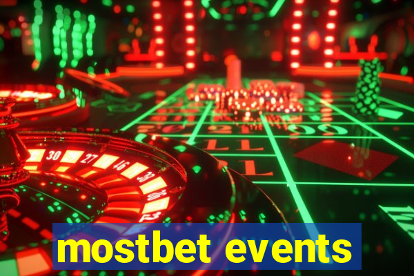 mostbet events