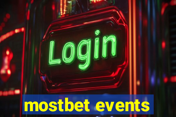 mostbet events