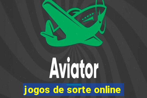 jogos de sorte online