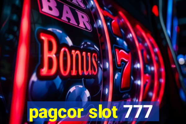 pagcor slot 777