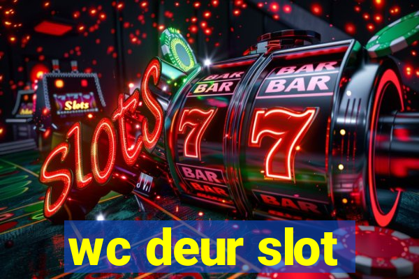 wc deur slot