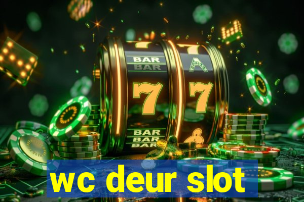 wc deur slot