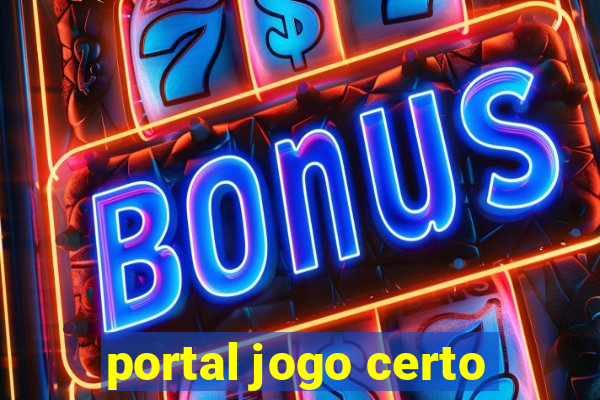 portal jogo certo