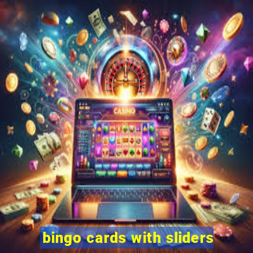 bingo cards with sliders