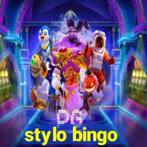 stylo bingo