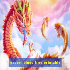 easter bingo free printable