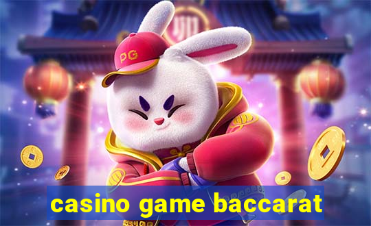 casino game baccarat