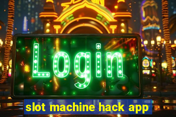 slot machine hack app