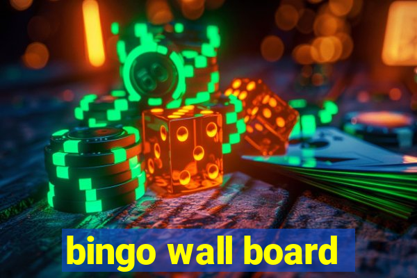 bingo wall board