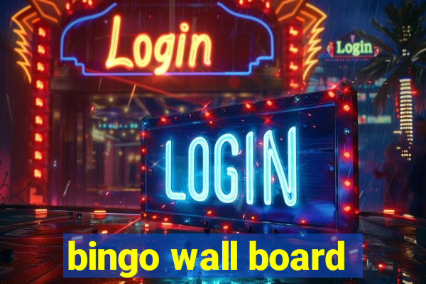 bingo wall board