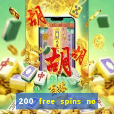 200 free spins no deposit usa casinos