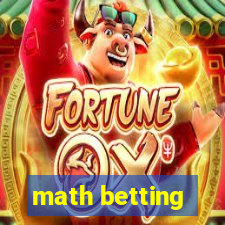 math betting