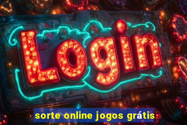 sorte online jogos grátis