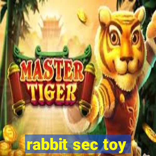 rabbit sec toy