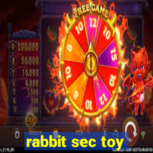 rabbit sec toy