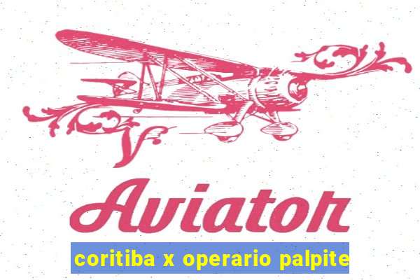 coritiba x operario palpite