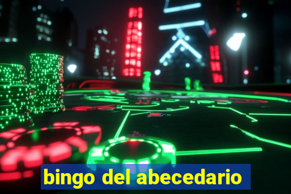 bingo del abecedario