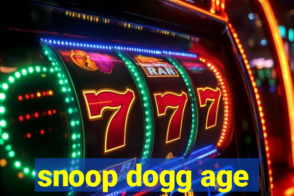 snoop dogg age