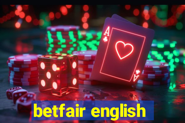 betfair english