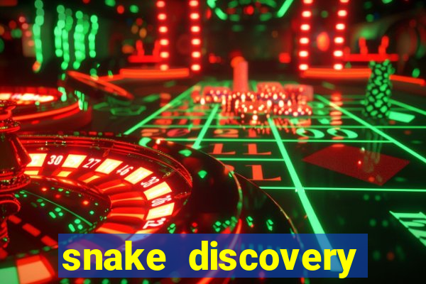 snake discovery bingo card