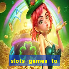 slots games to play for free