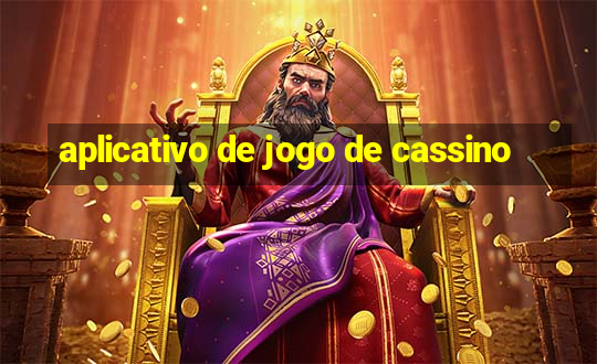 aplicativo de jogo de cassino