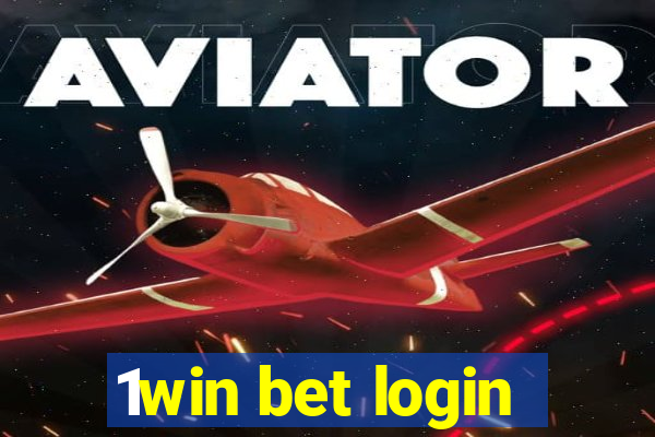 1win bet login