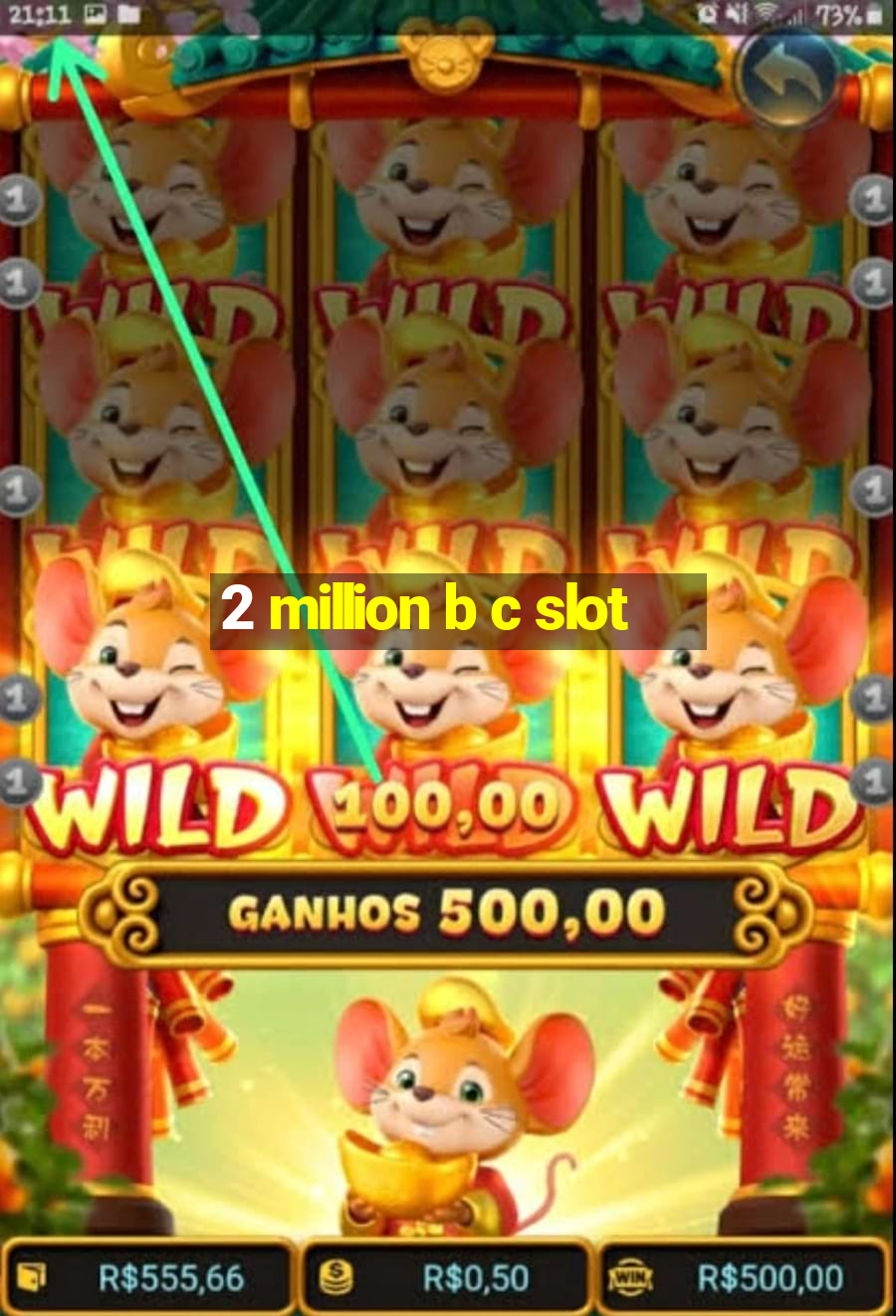 2 million b c slot