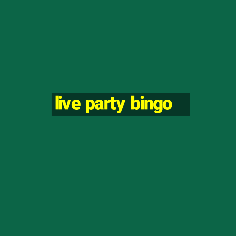 live party bingo