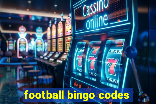 football bingo codes