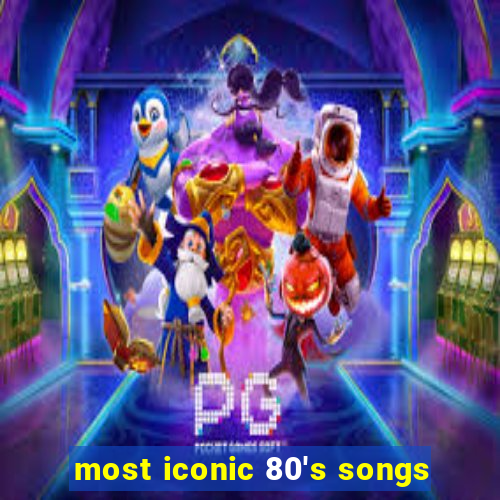 most iconic 80's songs