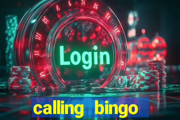 calling bingo numbers out