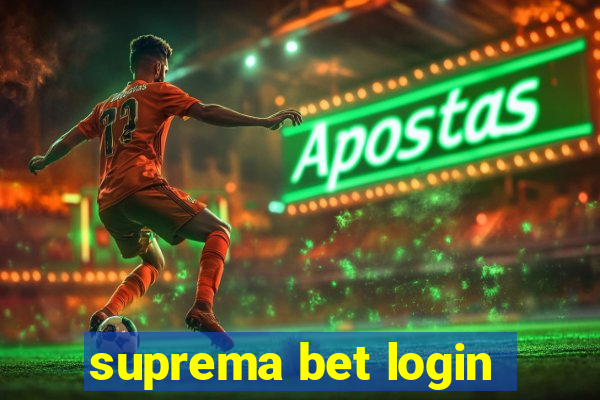 suprema bet login