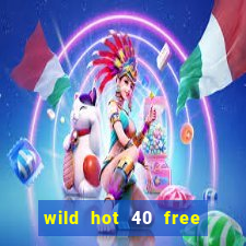 wild hot 40 free spins slot free play